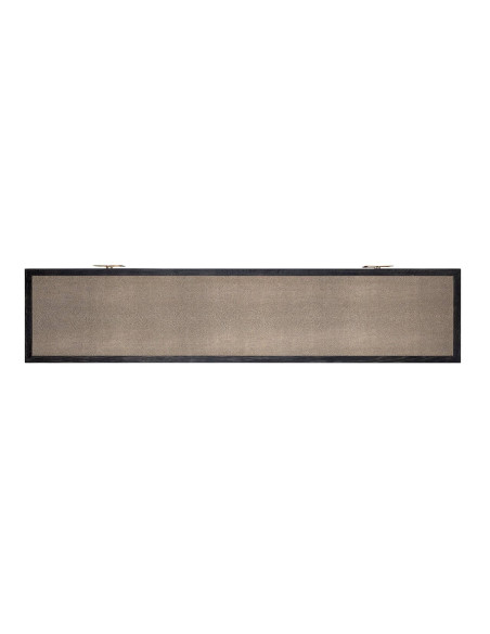 Meuble TV en chêne noir effet galuchat 185x40x55 cm Bloomville Richmond Interiors - 4
