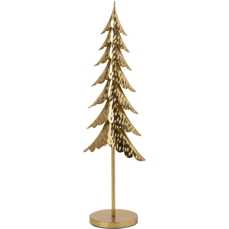 Sapin de Noël décoratif en métal doré 100,5 cm Harmven J-Line - 3