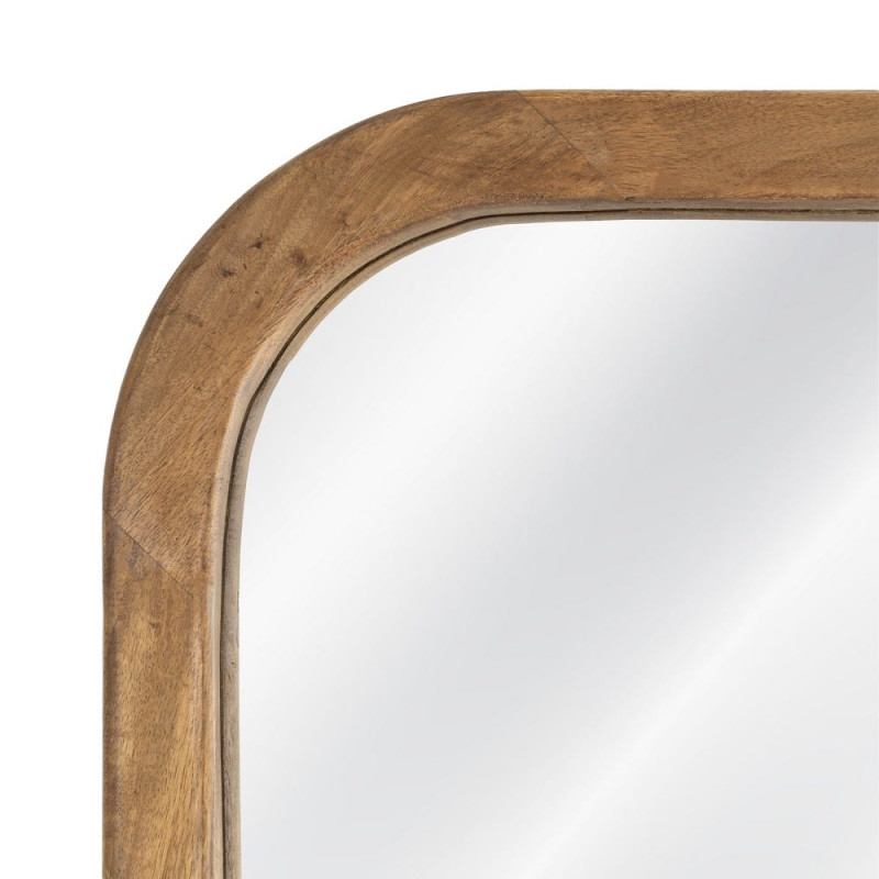 Grand miroir plein pied en manguier naturel 62x4x180 cm Irelivo Ixia - 3