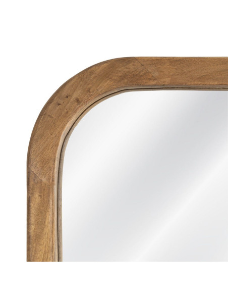 Grand miroir plein pied en manguier naturel 62x4x180 cm Irelivo Ixia - 3