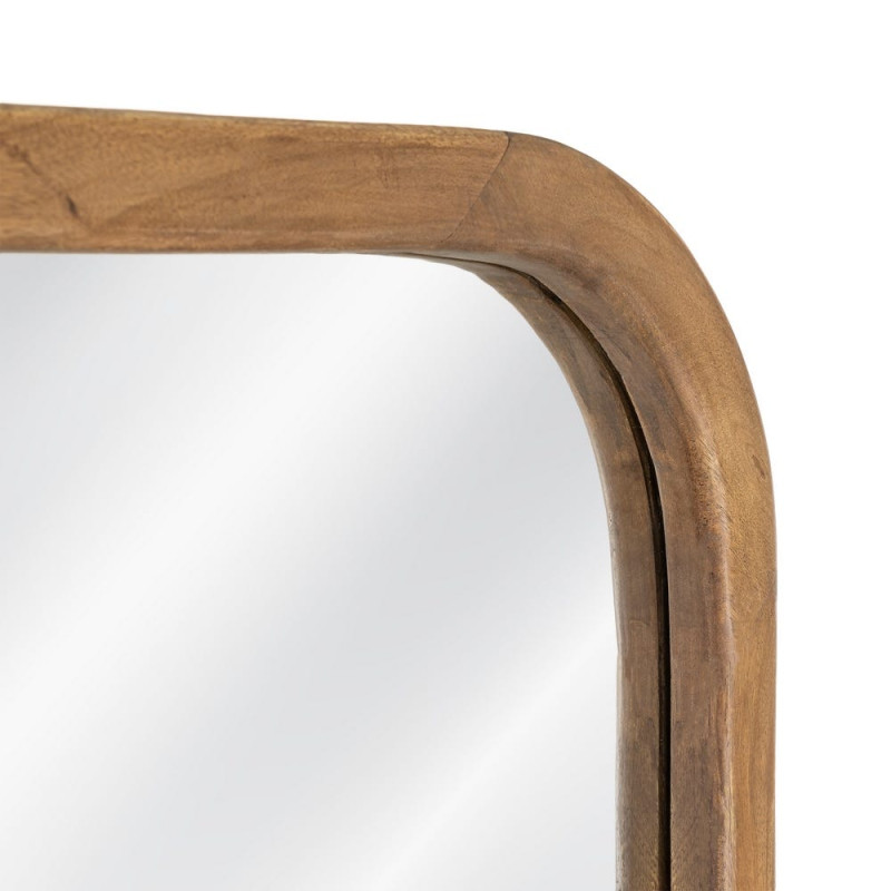 Grand miroir plein pied en manguier naturel 62x4x180 cm Irelivo Ixia - 4