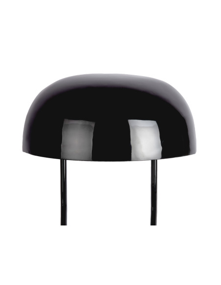 Lampe à poser champignon noire métal 32x45 cm Cadiz Ovoid Leitmotiv - 3