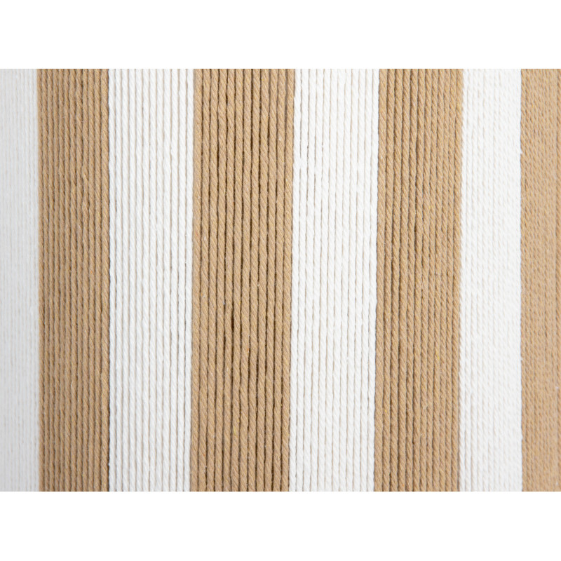 Suspension beige écru rayée en corde de coton 30x33 cm Vienna Stripes Leitmotiv - 2
