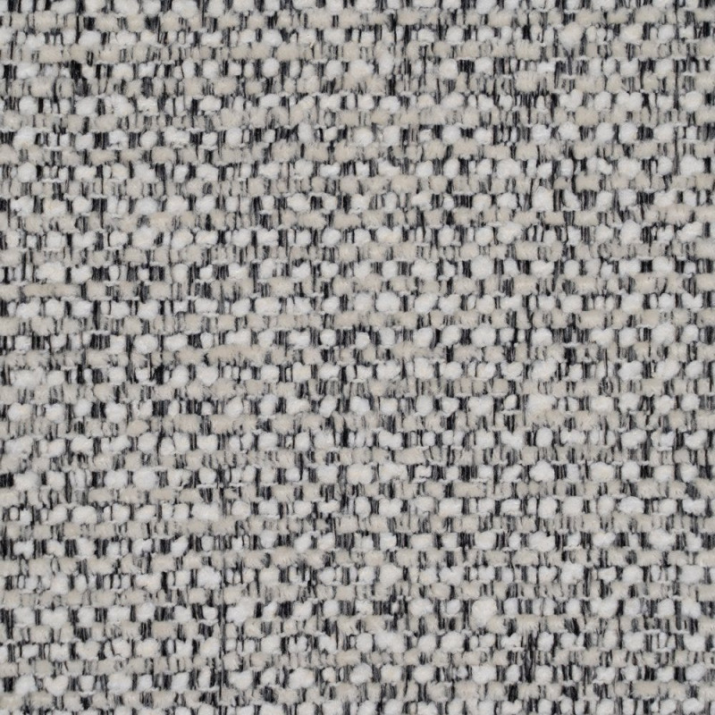 Fauteuil lounge tissu chiné grège 90x81x67 cm Palivo Ixia - 7