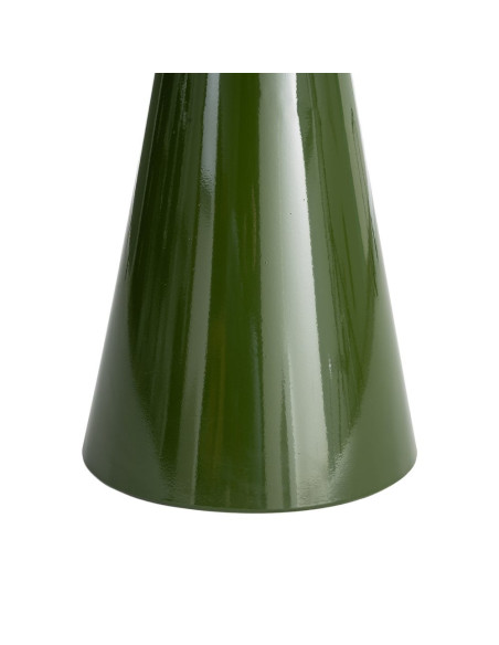 Table d’appoint ronde vert olive en métal 41x41x50 cm Oronz Ixia - 6