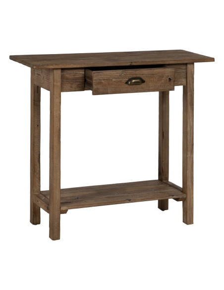 Console d’entrée bois naturel 90 cm Belarira Ixia - 2