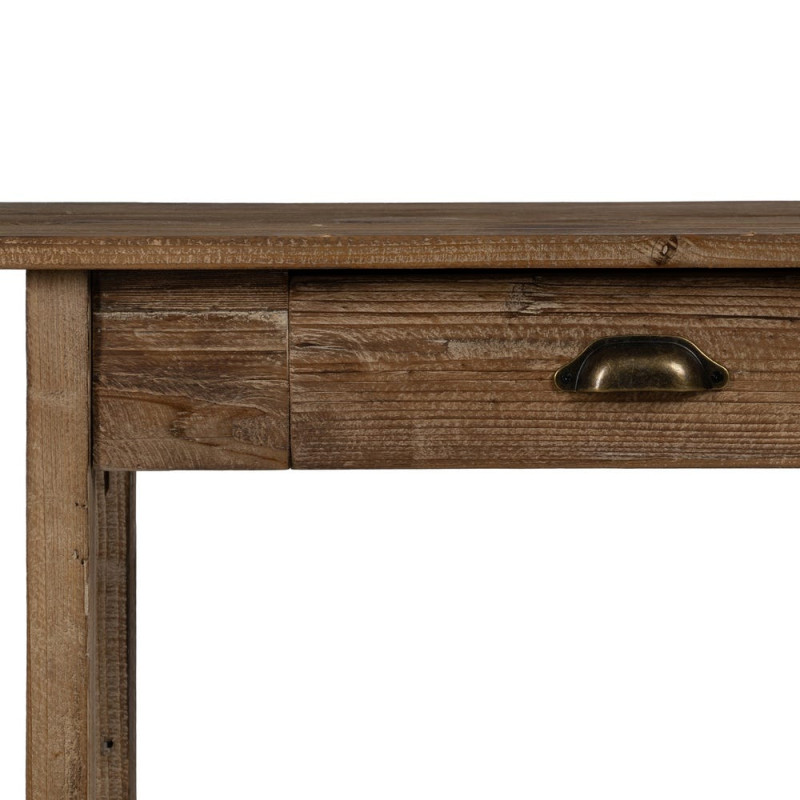 Console d’entrée bois naturel 90 cm Belarira Ixia - 4