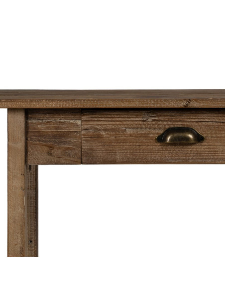Console d’entrée bois naturel 90 cm Belarira Ixia - 4