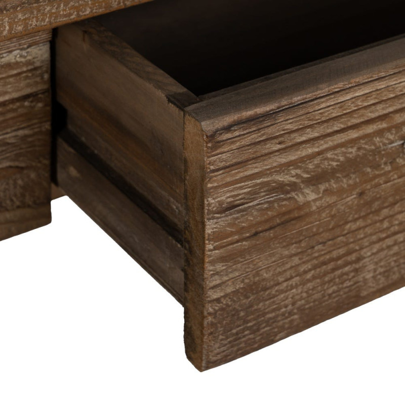 Console d’entrée bois naturel 90 cm Belarira Ixia - 5