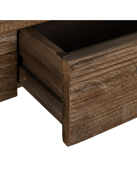 Console d’entrée bois naturel 90 cm Belarira Ixia - 5