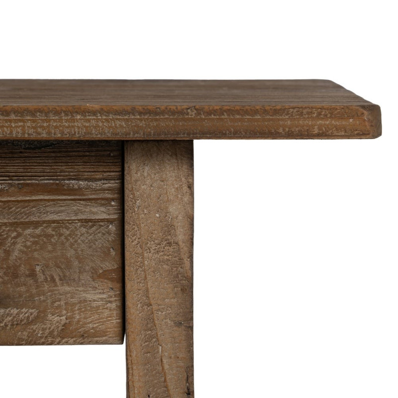 Console d’entrée bois naturel 90 cm Belarira Ixia - 7