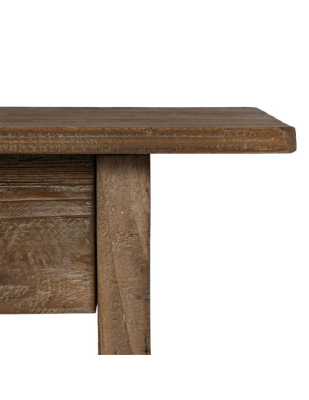 Console d’entrée bois naturel 90 cm Belarira Ixia - 7