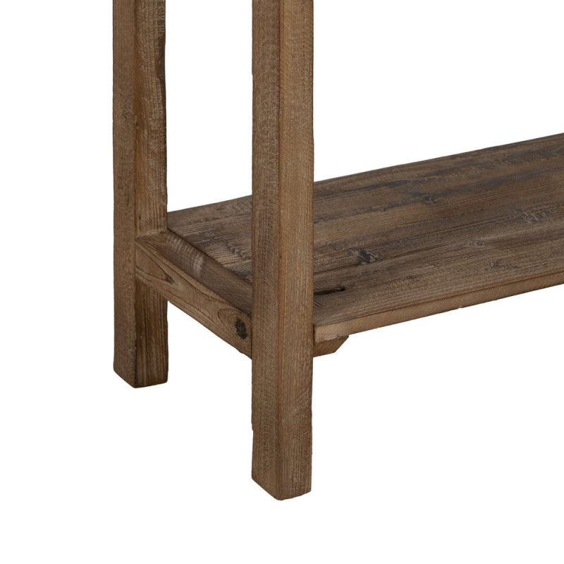 Console d’entrée bois naturel 90 cm Belarira Ixia - 8