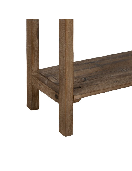 Console d’entrée bois naturel 90 cm Belarira Ixia - 8