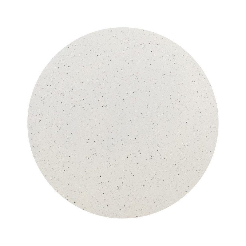 Table basse ronde extérieure blanche 90 cm Gavelaya Ixia - 5