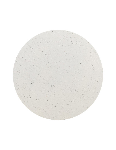 Table basse ronde extérieure blanche 90 cm Gavelaya Ixia - 5