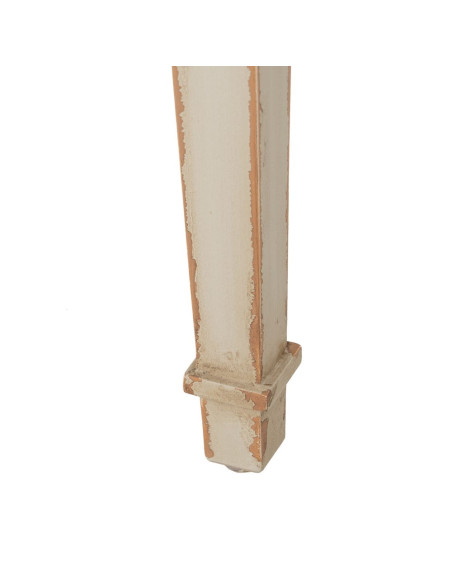 Table de chevet beige effet vieilli en sapin 56x36x68 cm Orelesa Ixia - 11