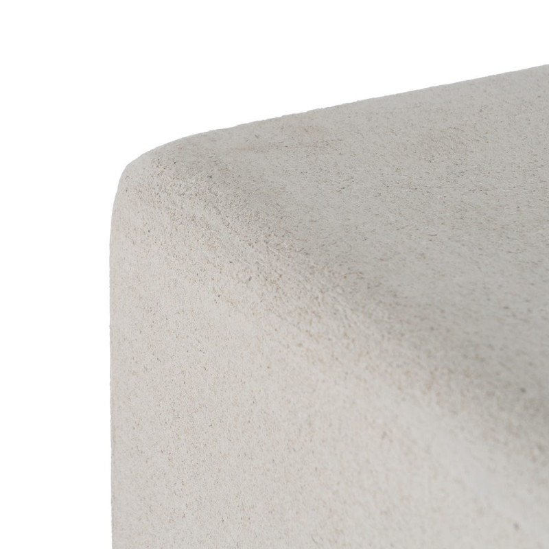 Bibliothèque blanche à niches arrondies en MDF 80x38x170 cm Wilma Ixia - 3