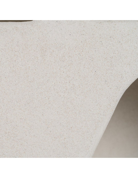 Bibliothèque blanche à niches arrondies en MDF 80x38x170 cm Wilma Ixia - 10