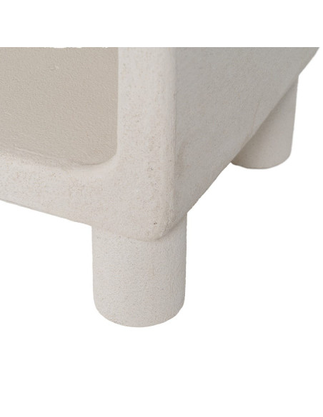 Bibliothèque blanche à niches arrondies en MDF 80x38x170 cm Wilma Ixia - 11