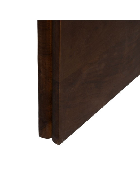 Table à manger 6 personnes en acacia brun 180x90 cm Farenisa Ixia - 8