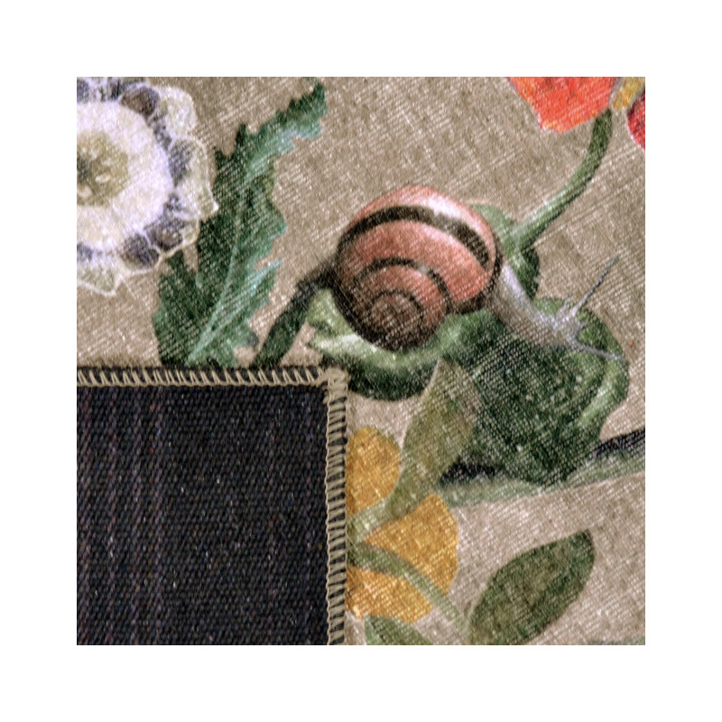 Tapis floral vintage beige 160x230 cm Bouquet  - 4