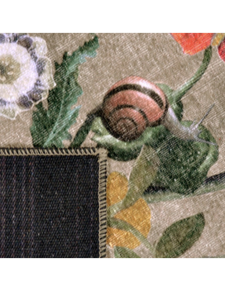 Tapis floral vintage beige 160x230 cm Bouquet  - 4