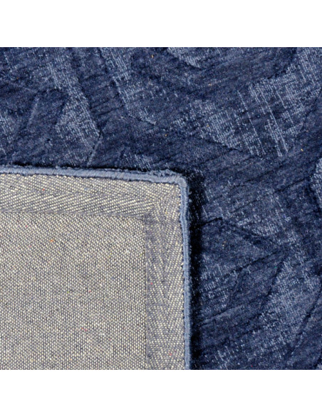 Tapis bleu marine géométrique 190x290 cm Heraklion  - 4