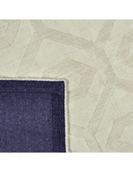 Tapis ivoire géométrique en polyester 190x290 cm Heraklion  - 4