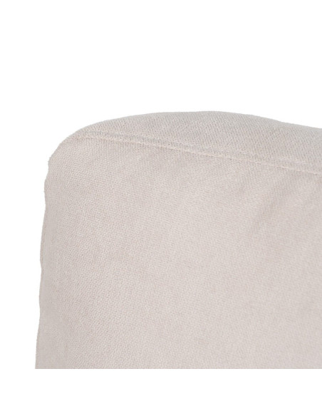Fauteuil scandinave blanc cassé tissu et bois 65x71x88 cm Tarenano Ixia - 9