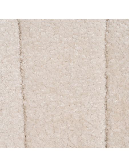 Fauteuil bouclette crème dossier coquille 71x75x76 cm Virenoro Ixia - 11