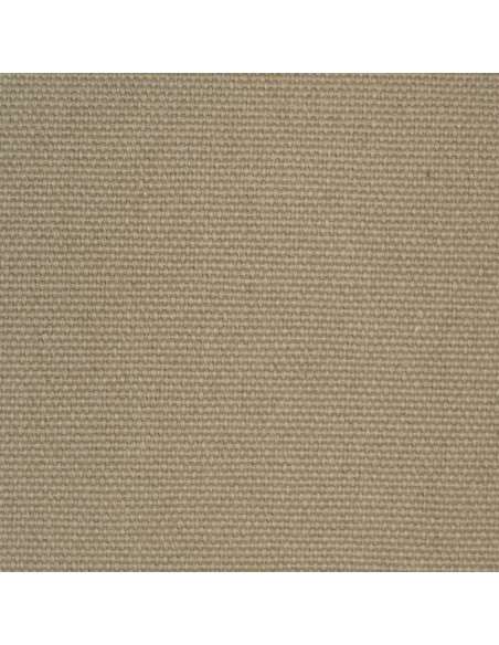 Fauteuil lounge beige en tissu et hévéa 66x85x74 cm Areleno Ixia - 12