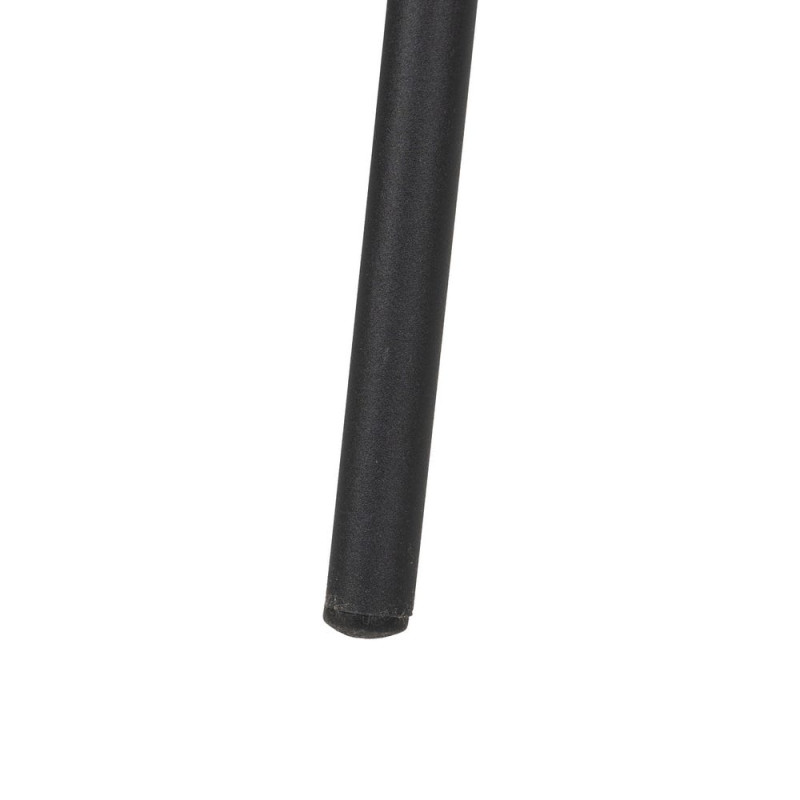 Fauteuil bouclette écru métal noir 68x66x74 cm Sarelado Ixia - 12
