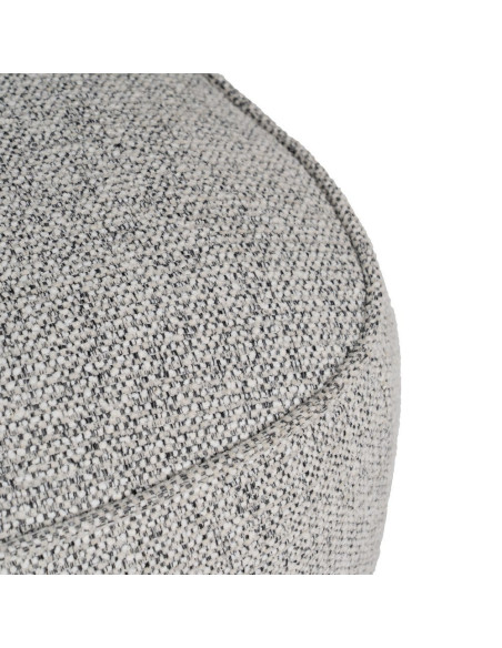 Fauteuil cosy bicolore gris et grège 78x81x74 cm Sareledo Ixia - 7