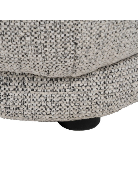 Fauteuil cosy bicolore gris et grège 78x81x74 cm Sareledo Ixia - 13
