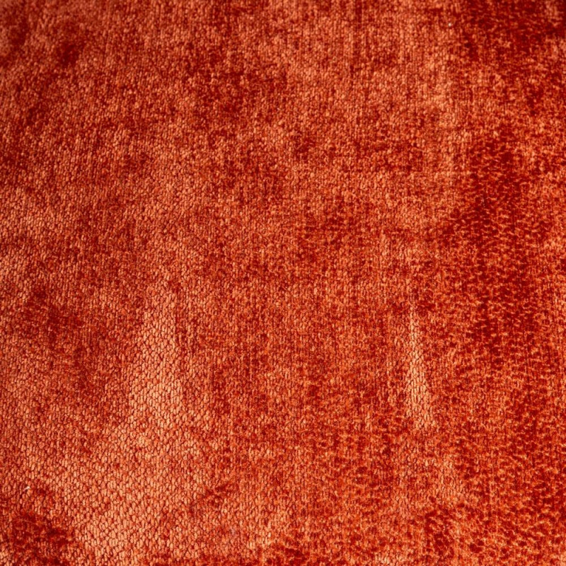 Fauteuil pivotant terracotta en tissu 78x79x77 cm Areloro Ixia - 6