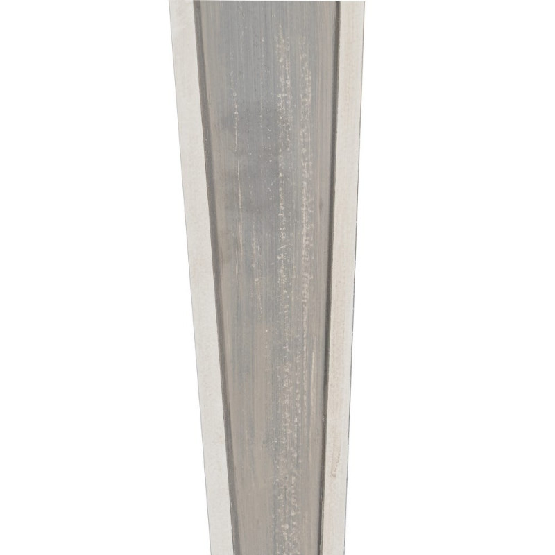 Grande lampe à poser gris perle en résine 44x44x100 cm Virenina Ixia - 5