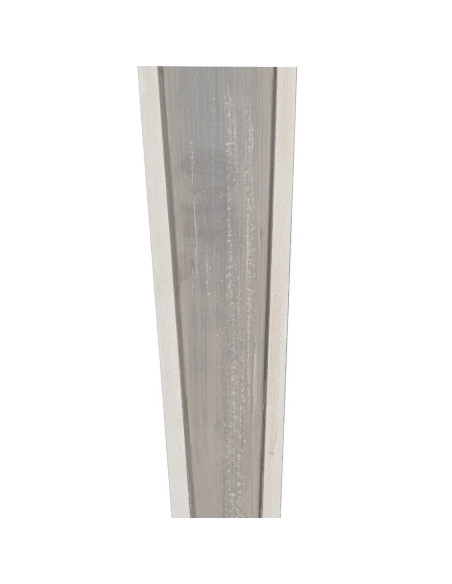 Grande lampe à poser gris perle en résine 44x44x100 cm Virenina Ixia - 5