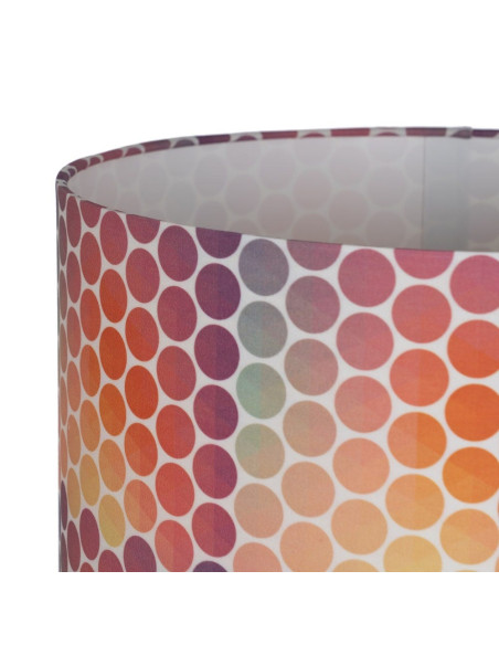 Lampe à poser céramique rose corail 35,5x35,5x60,5 cm Mavelora Ixia - 2