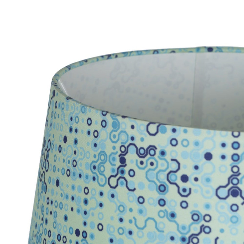 Lampe à poser céramique vert d’eau 38x38x63,5 cm Delarora Ixia - 2