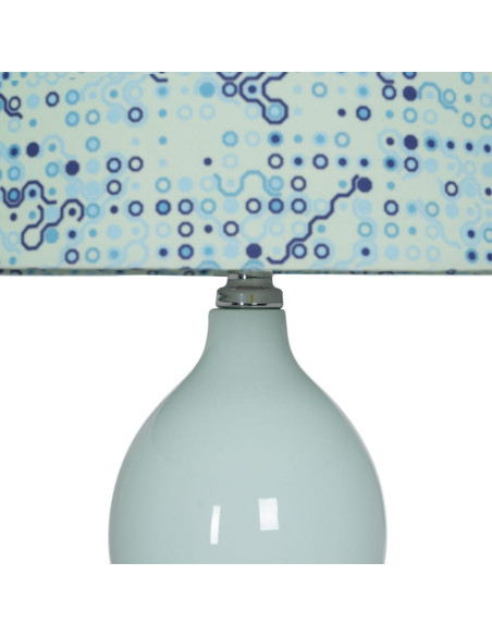 Lampe à poser céramique vert d’eau 38x38x63,5 cm Delarora Ixia - 3
