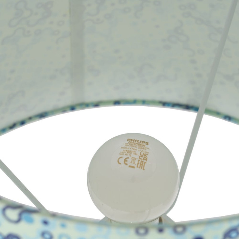 Lampe à poser céramique vert d’eau 38x38x63,5 cm Delarora Ixia - 8