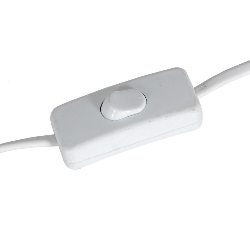 Lampe à poser céramique blanche abat-jour graphique 36,5x36,5x60 cm Arelaya Ixia - 9