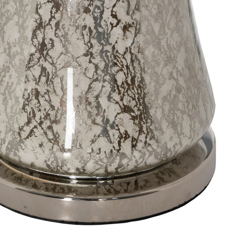 Lampe à poser verre argenté 38x38x80 cm Tarenaya Ixia - 4