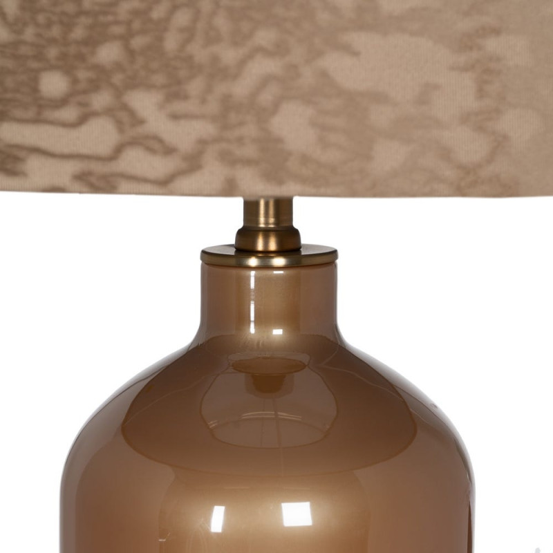 Lampe à poser verre ambré 39x39x68,5 cm Farelisa Ixia - 2