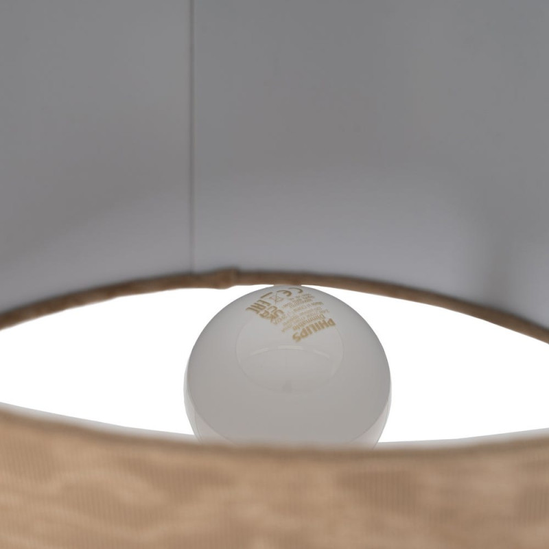 Lampe à poser verre ambré 39x39x68,5 cm Farelisa Ixia - 7