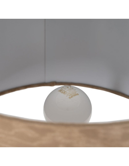 Lampe à poser verre ambré 39x39x68,5 cm Farelisa Ixia - 7