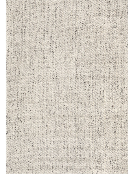 Tapis en laine gris clair et ivoire 235x165 cm Lisbon  - 1