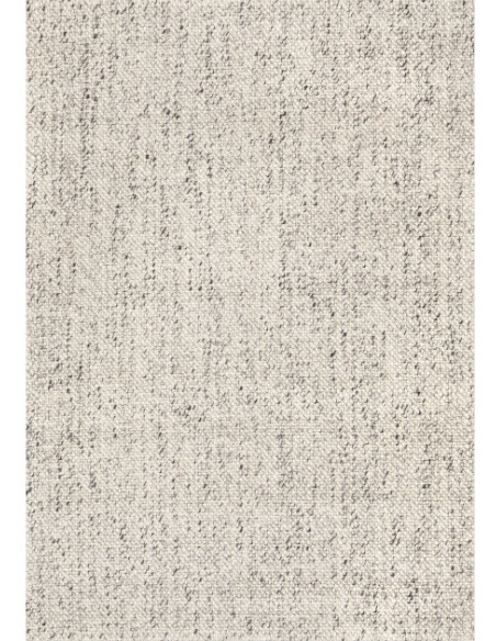Tapis en laine gris clair et ivoire 235x165 cm Lisbon  - 1
