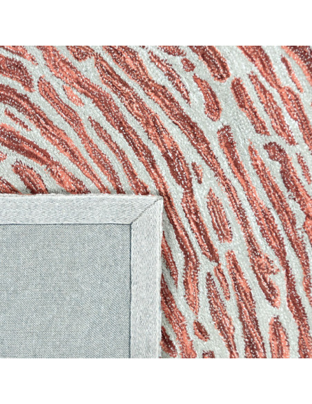 Tapis ovale terracotta en mélange de laine 240x160 cm Thumbs Up  - 3